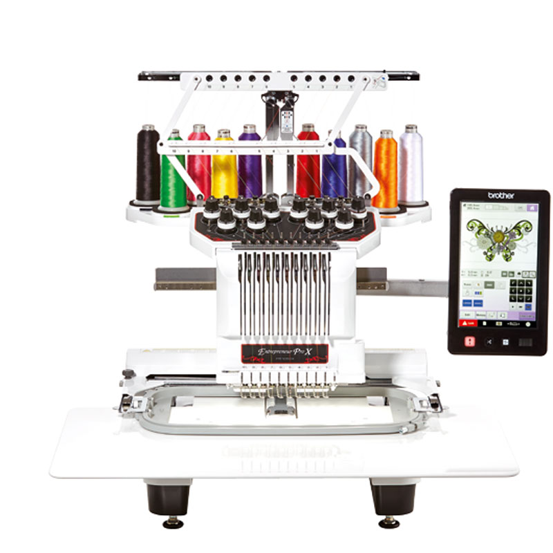 Embroidery Machine Computerized - Automatic Programmable Computerized Industrial Brother Pr1050x