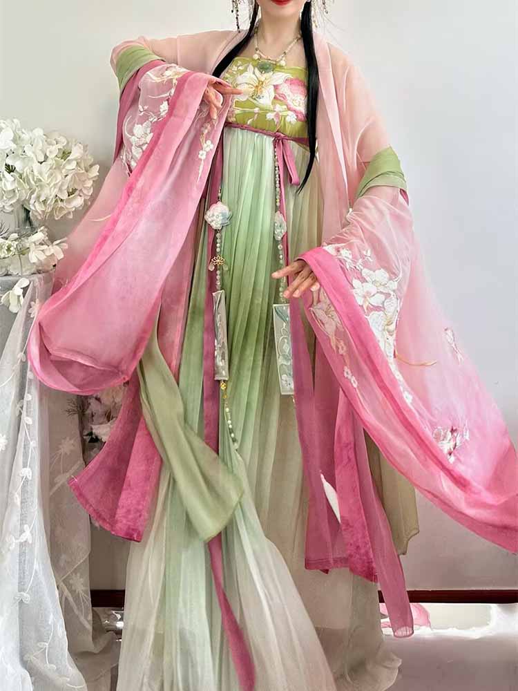 Embroidery Set - Women's Stage Performance Halloween Role-playing Costume