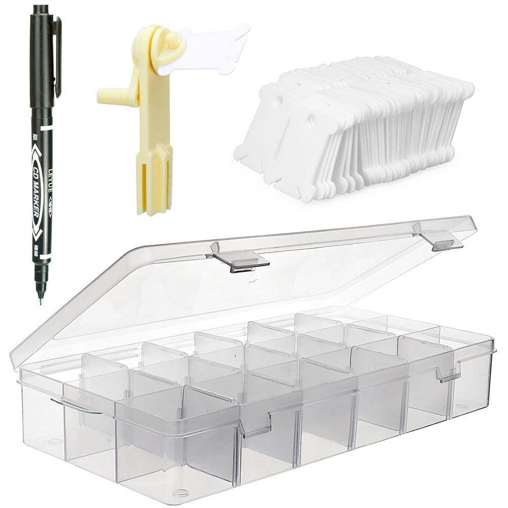 Embroidery Room - Embroidery Floss Organizer 18 Compartments Cross