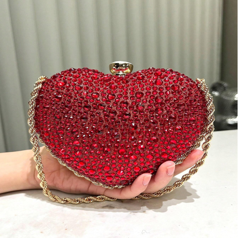 Embroidery Design Love - Love Diamond Bag Crossbody Bags for