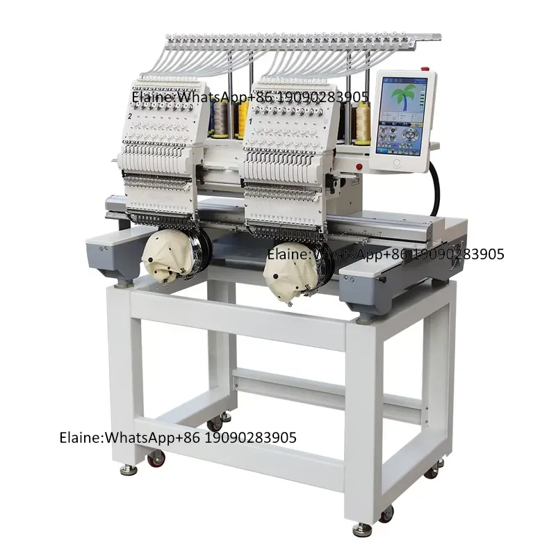 Embroidery Machine Computerized - MBC-1202/1502 12/15 Needles 2 Heads High-Speed
