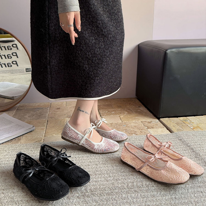 Women's Gentle Ballet Flat Sho - đánh giá và giá Embroidery Shoes