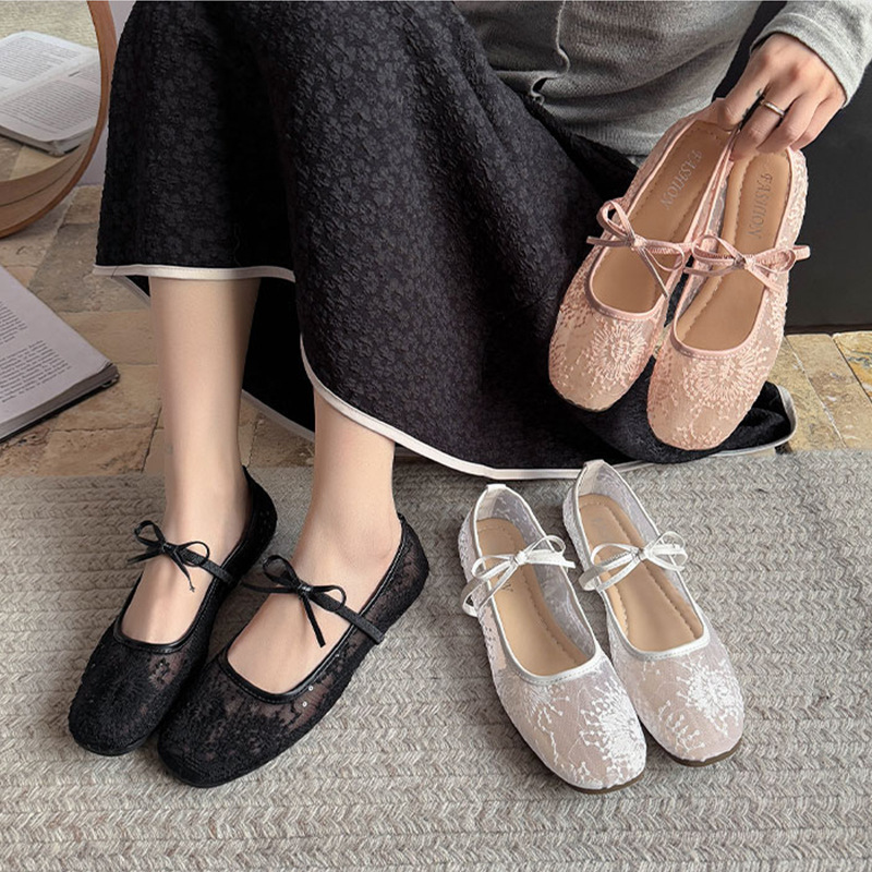Women's Gentle Ballet Flat Sho - đánh giá và giá Embroidery Shoes