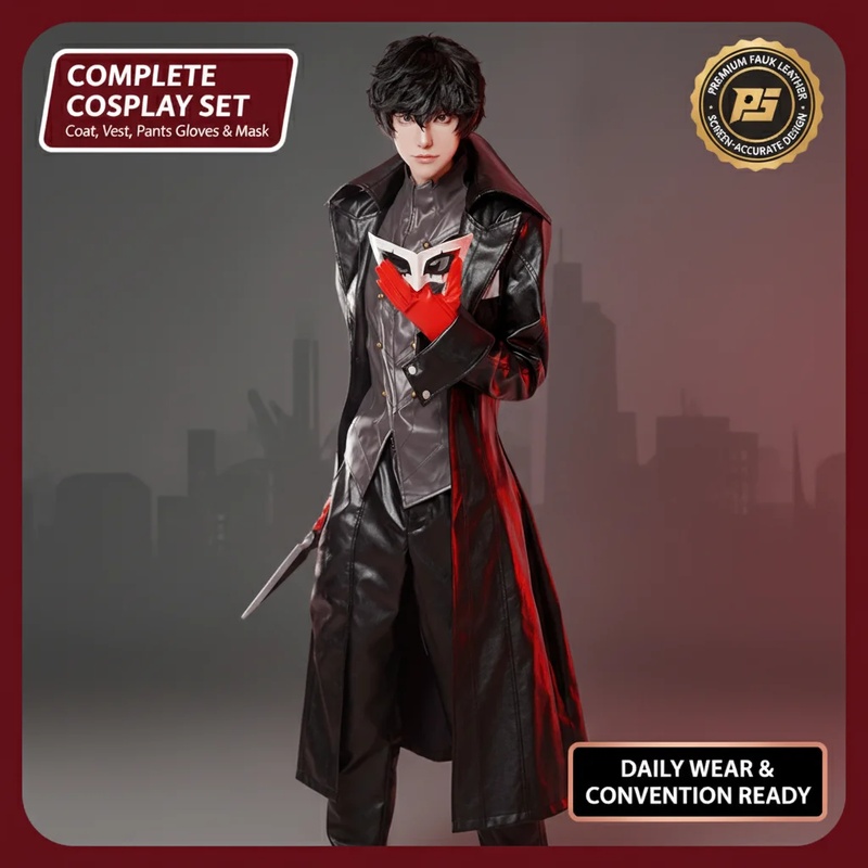 COSAnime Persona 3 Makoto Yuki - đánh giá và giá Embroidery Uniform