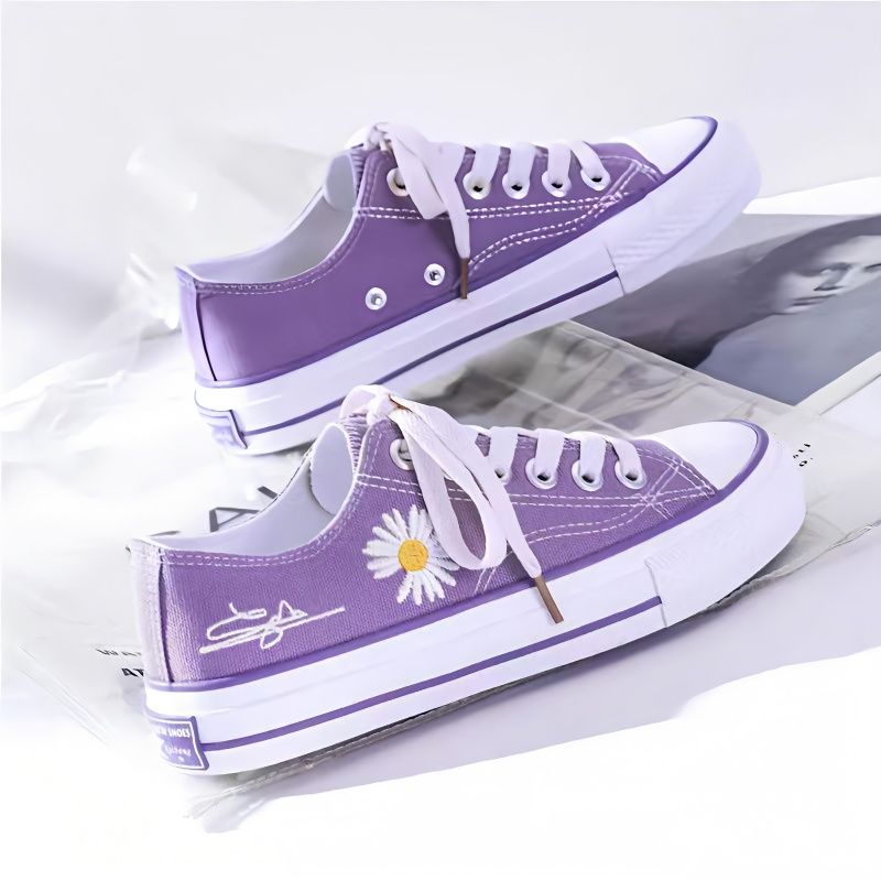 Chrysanthemum Embroidery Women - đánh giá và giá Embroidery Shoes