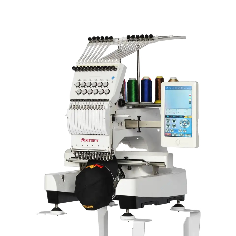 MYSEW MFS 1200 High Quality Si - đánh giá và giá Embroidery Machine Computerized