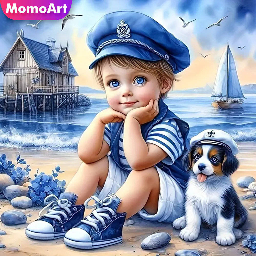 Momoart Full Diamond Painting  - đánh giá và giá Embroidery Room