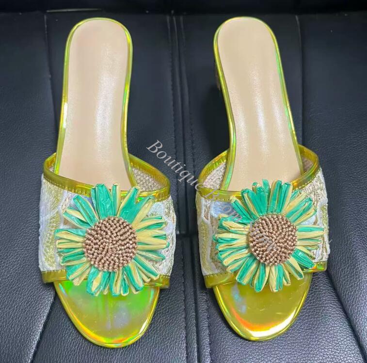 Bright Sunflower Floral Embroi - đánh giá và giá Embroidery Flower