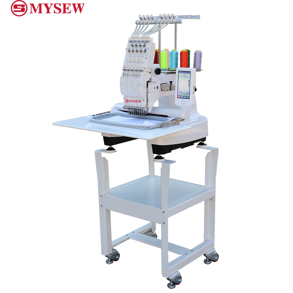 MYSEW MFS800  9  s Single Head - đánh giá và giá Embroidery Machine Computerized
