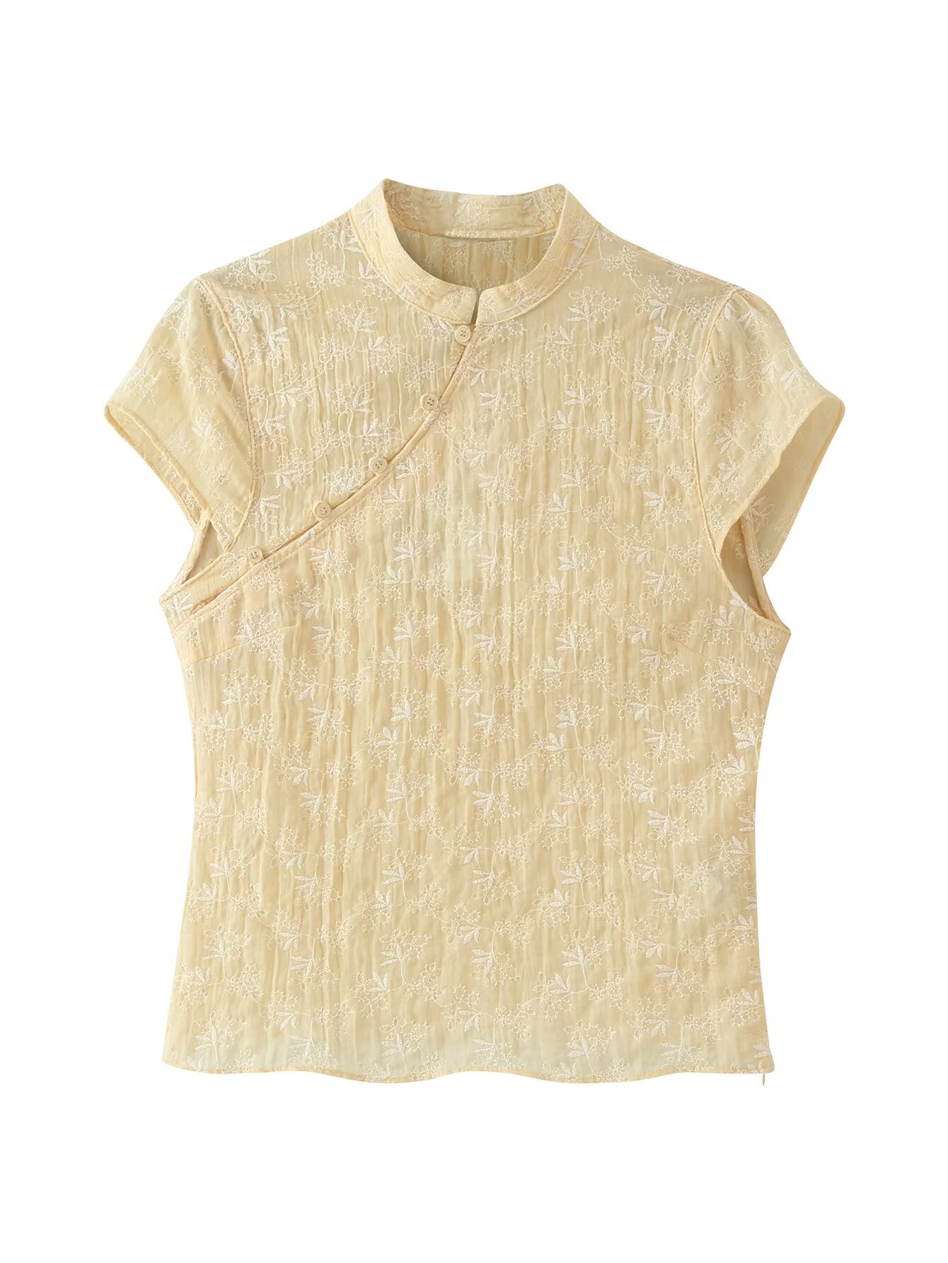 Women Yellow Floral Embroidery - đánh giá và giá Embroidery Yellow