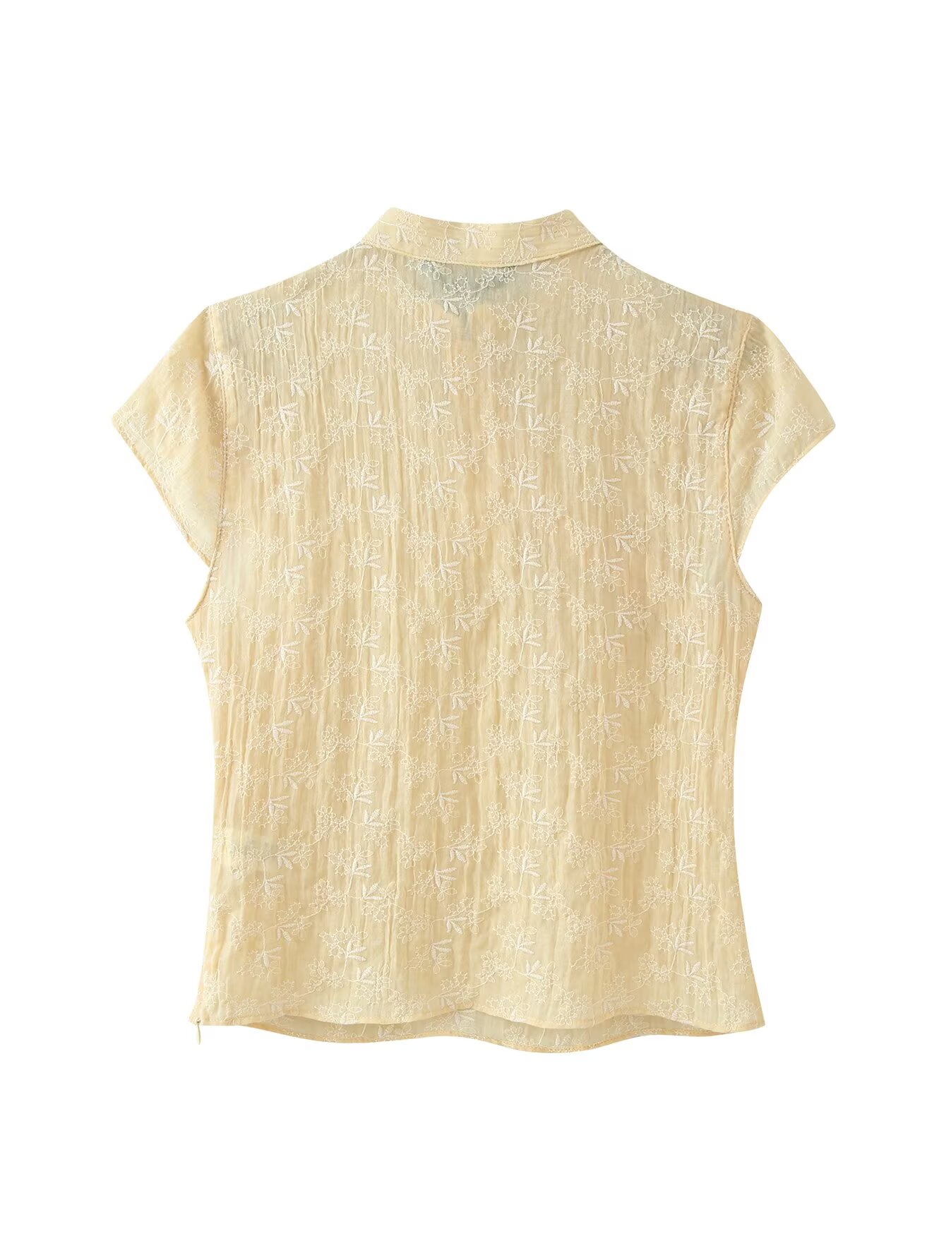 Women Yellow Floral Embroidery - đánh giá và giá Embroidery Yellow