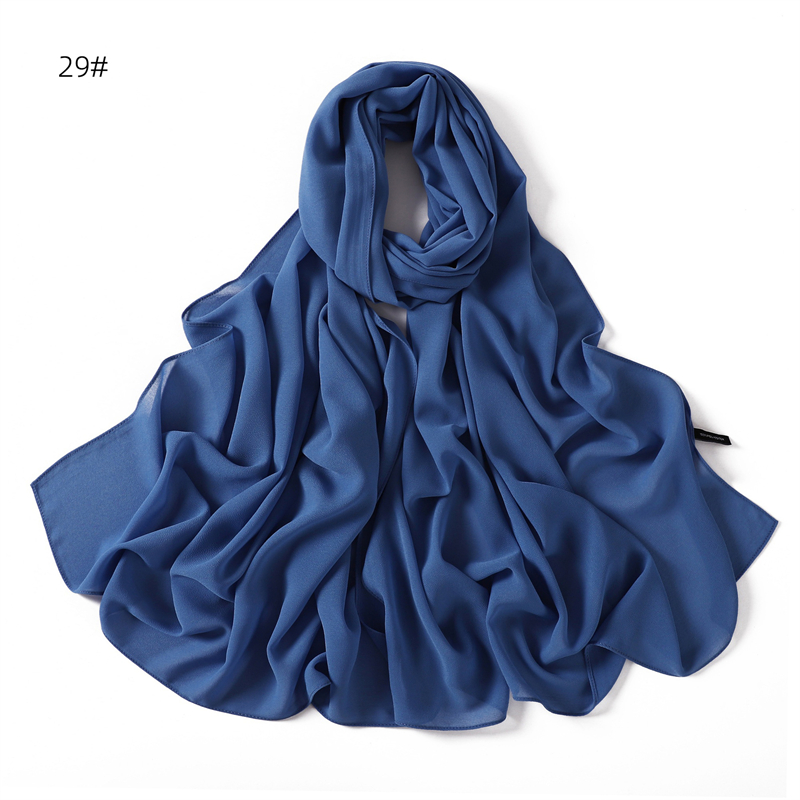 New Pearl Chiffon Hijabs Vine  - đánh giá và giá Embroidery Pashmina