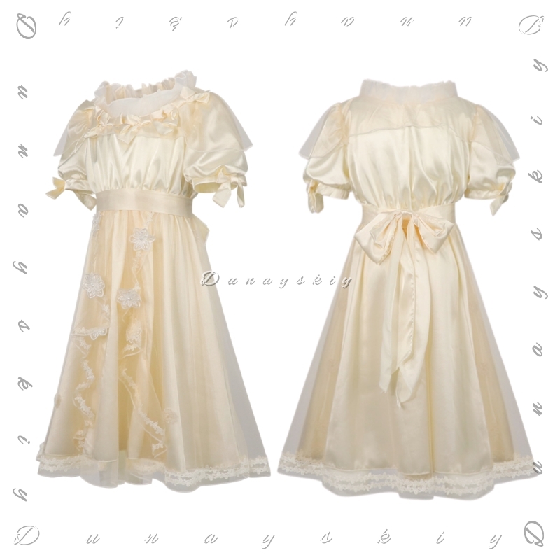 Identity V Little Girl Oedipus - đánh giá và giá Embroidery Yellow Dress