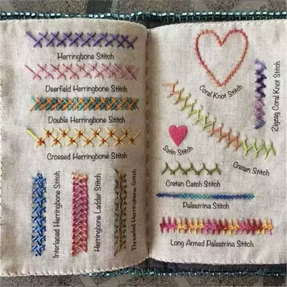 DIY Stitch Book A Comprehensiv - đánh giá và giá Embroidery Guide Book