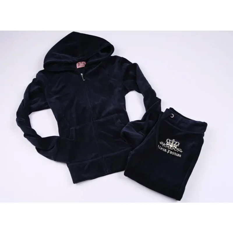 JC Tracksuit Women Velvet Wome - đánh giá và giá Embroidery Motif