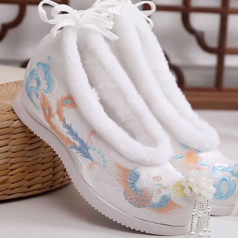 Winter Hanfu Shoes Women Chine - đánh giá và giá Embroidery Shoes
