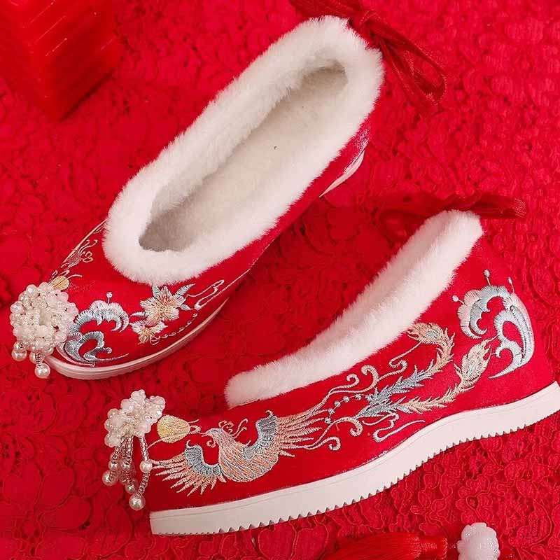 Winter Hanfu Shoes Women Chine - đánh giá và giá Embroidery Shoes