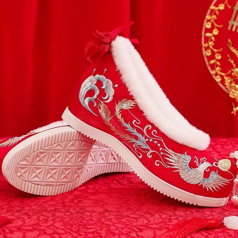 Winter Hanfu Shoes Women Chine - đánh giá và giá Embroidery Shoes