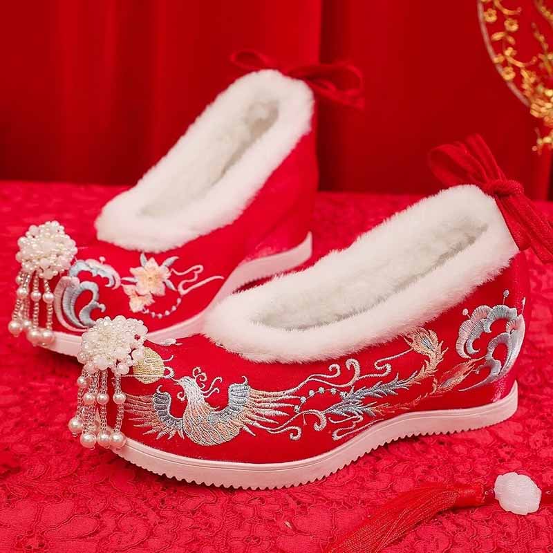 Winter Hanfu Shoes Women Chine - đánh giá và giá Embroidery Shoes