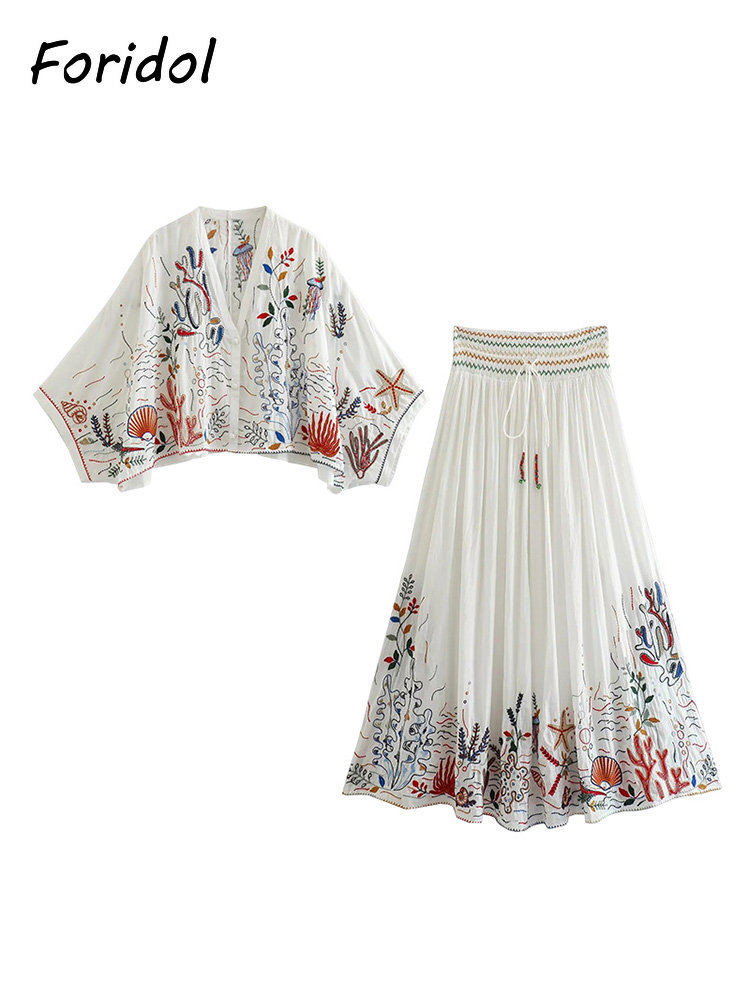 Foridol Marine Organism Embroi - đánh giá và giá Embroidery Uniform