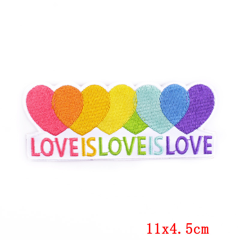 Designer Punk Love Heart Iron- - đánh giá và giá Embroidery Design Love