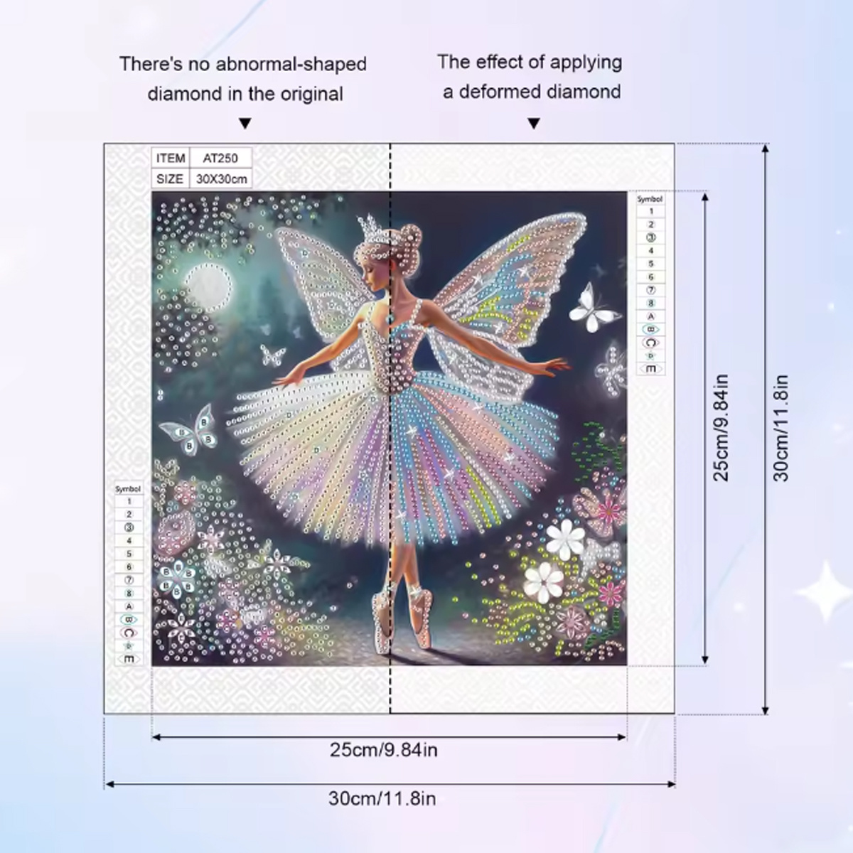 Butterfly Fairy Pattern Series - đánh giá và giá Embroidery Motif