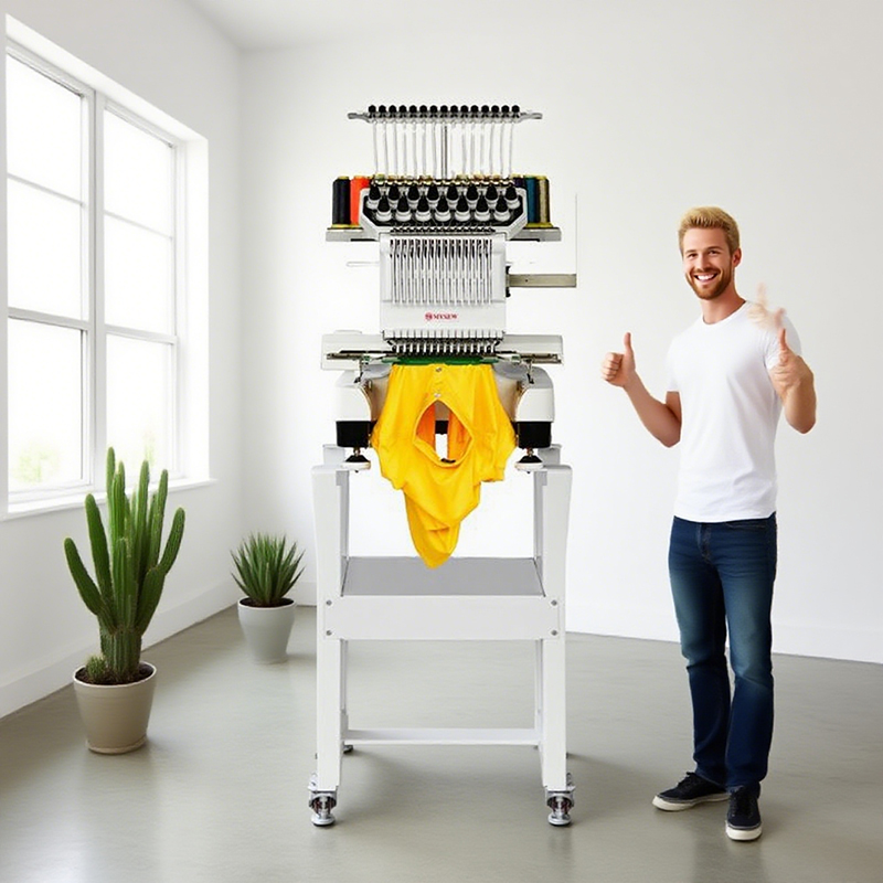 MYSEW MFS 1500 Automatic Compu - đánh giá và giá Embroidery Machine Computerized