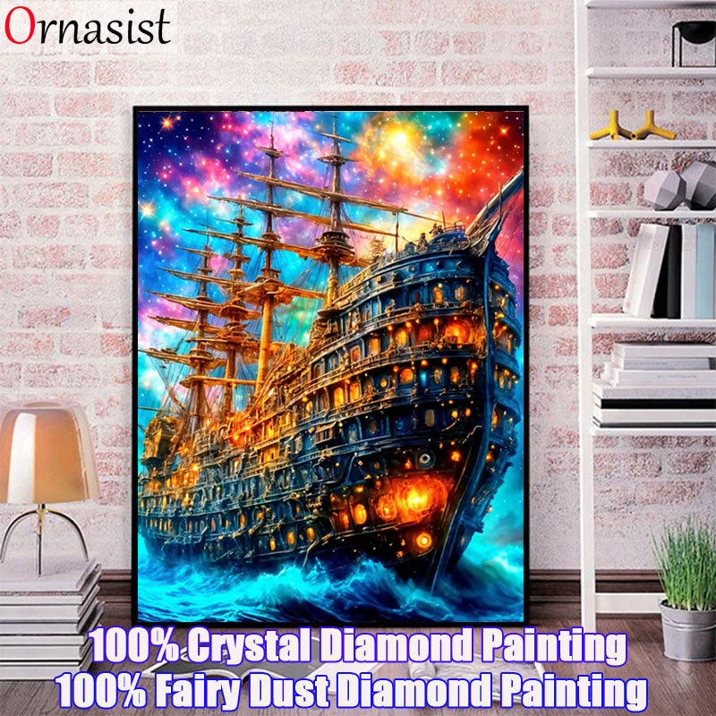 5D DIY Fairy Dust Diamond Pain - đánh giá và giá Embroidery Wall Art