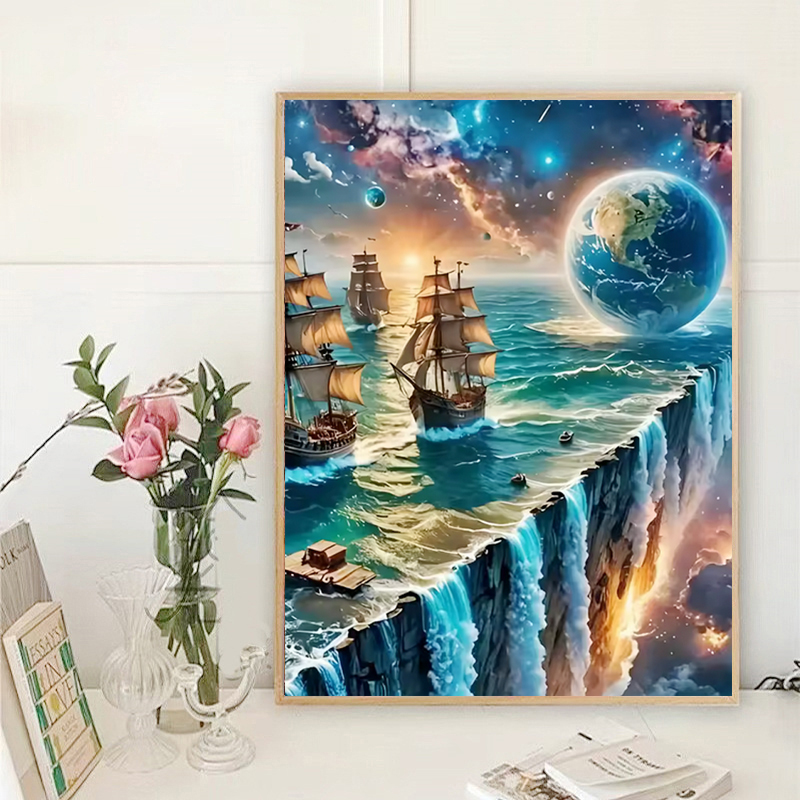 5D DIY Fairy Dust Diamond Pain - đánh giá và giá Embroidery Wall Art