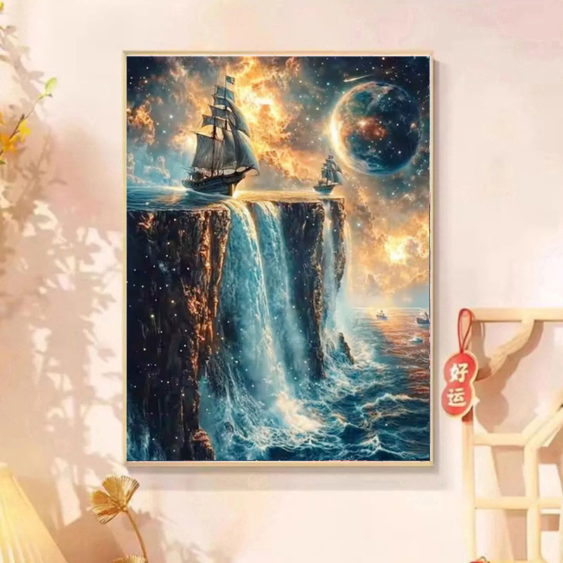 5D DIY Fairy Dust Diamond Pain - đánh giá và giá Embroidery Wall Art
