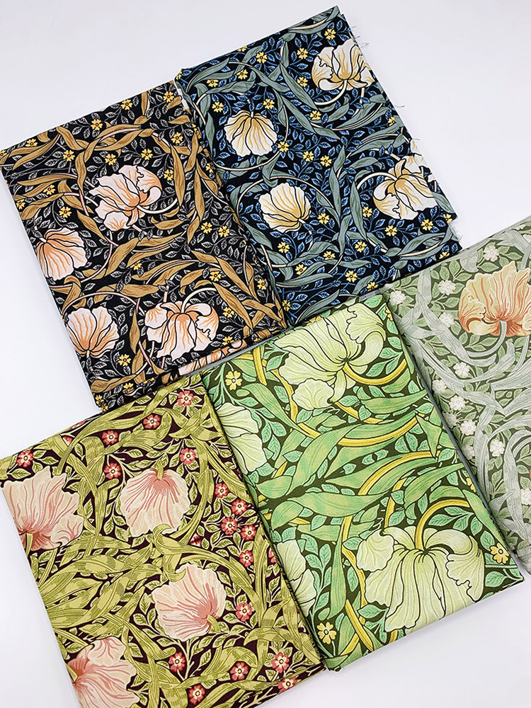 Cotton Fabric William Morris M - đánh giá và giá Embroidery Room