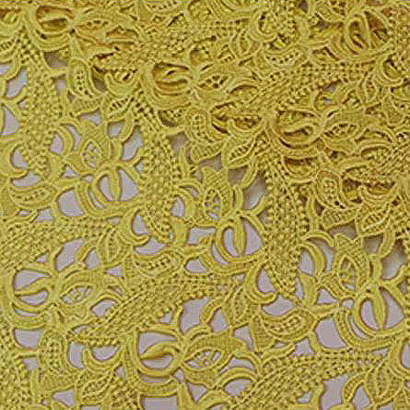 high-end lace cloth yellow ste - đánh giá và giá Embroidery Yellow Dress