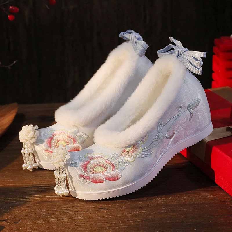 Women`s Plus Size 41# Hanfu Em - đánh giá và giá Embroidery Shoes