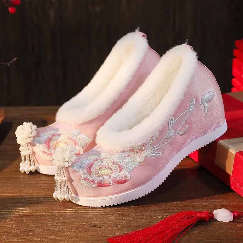 Women`s Plus Size 41# Hanfu Em - đánh giá và giá Embroidery Shoes