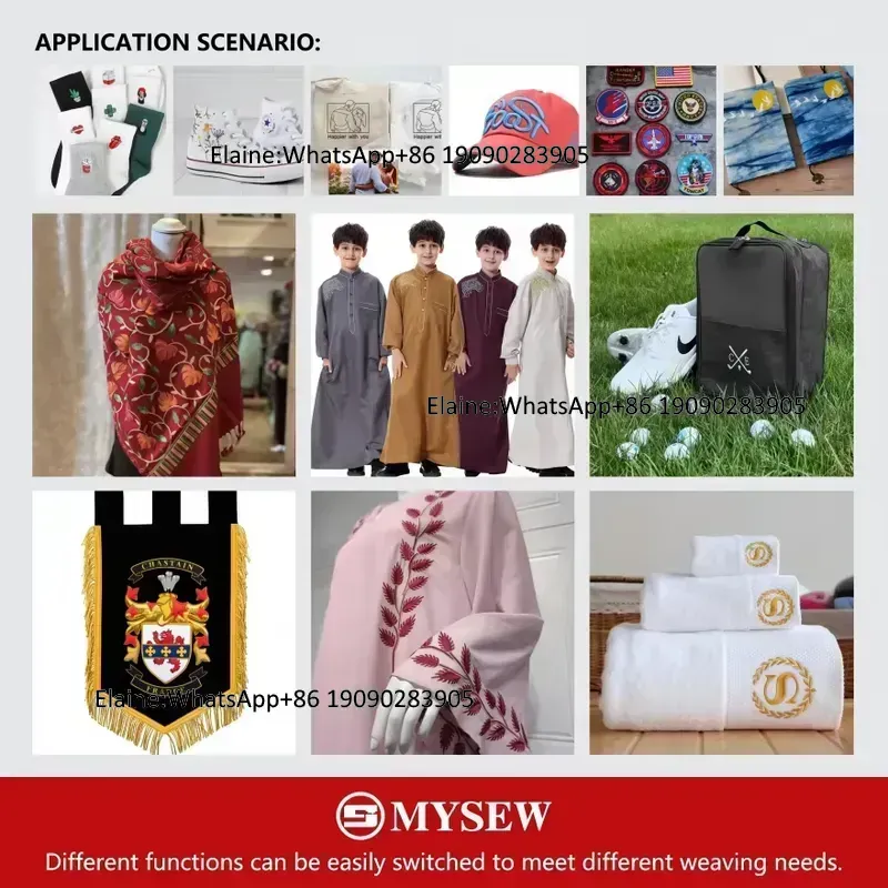 MYSEW MBC1201 Automatic Indust - đánh giá và giá Embroidery Machine Computerized