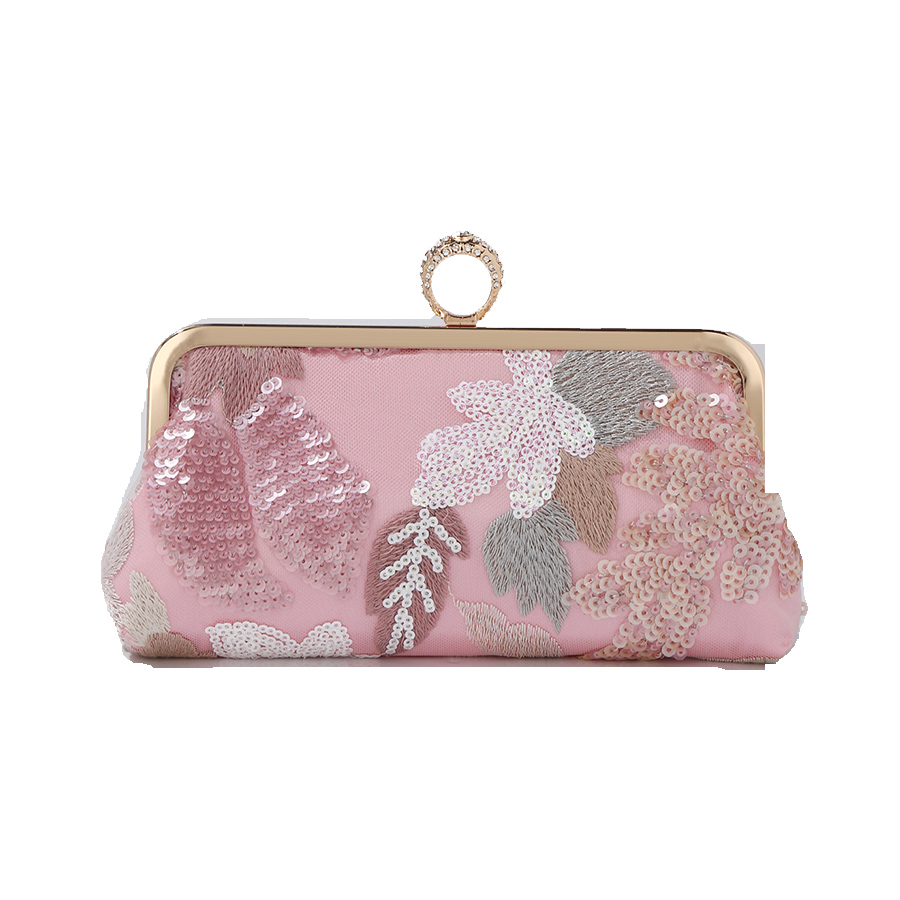 Sequins Embroidery Clutch Bag  - đánh giá và giá Embroidery Bali