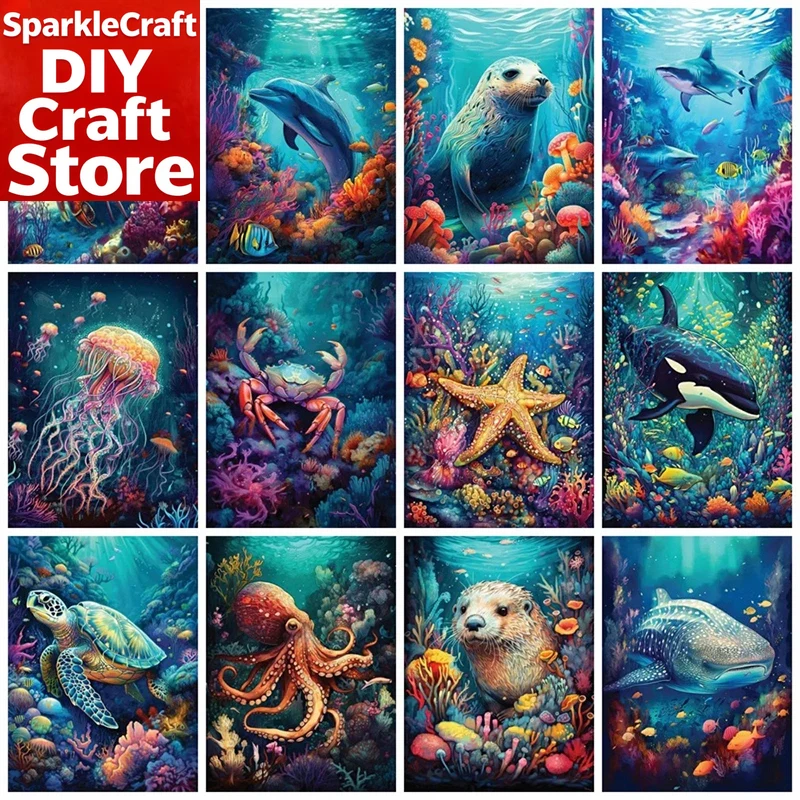 1PC frameless  Full Square Rou - đánh giá và giá Embroidery Wall Art