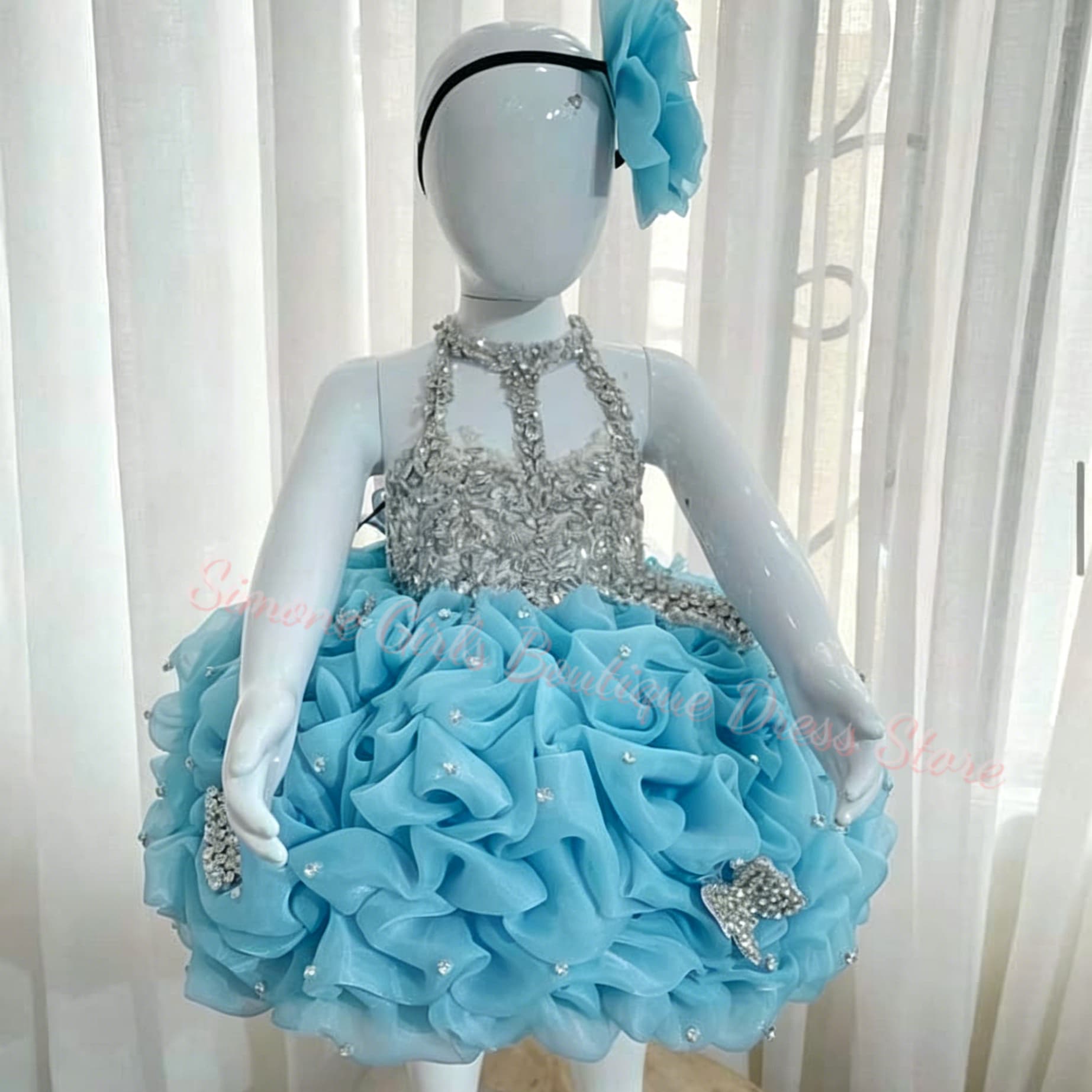 Yellow Ruffles Flower Girl Dre - đánh giá và giá Embroidery Yellow Dress