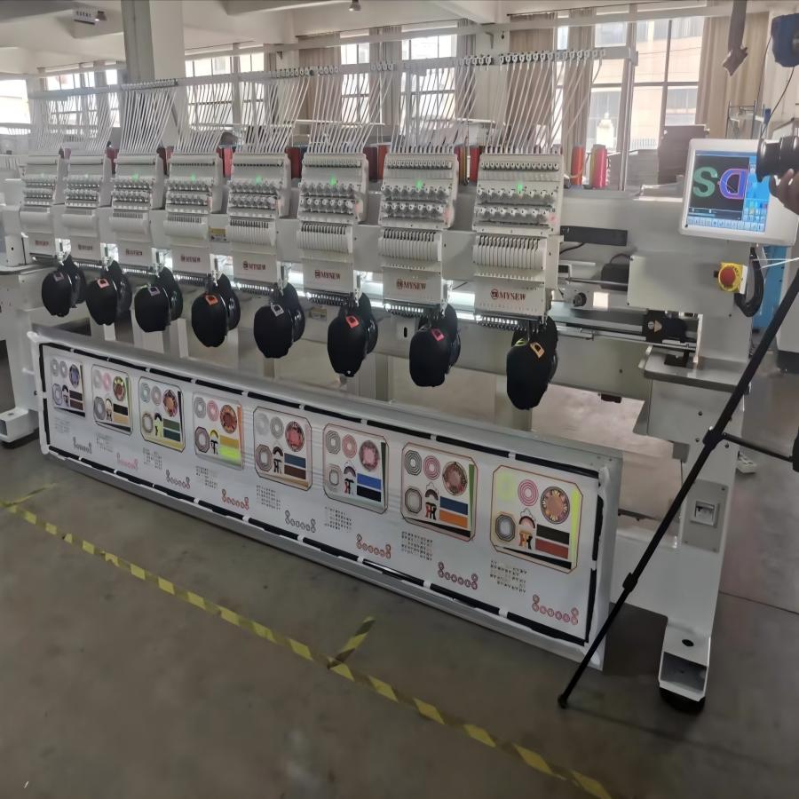 MFGS 1508 Professional 8 Head  - đánh giá và giá Embroidery Machine Computerized