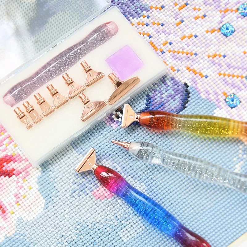 New 5D Diamond Painting Point  - đánh giá và giá Embroidery Paper