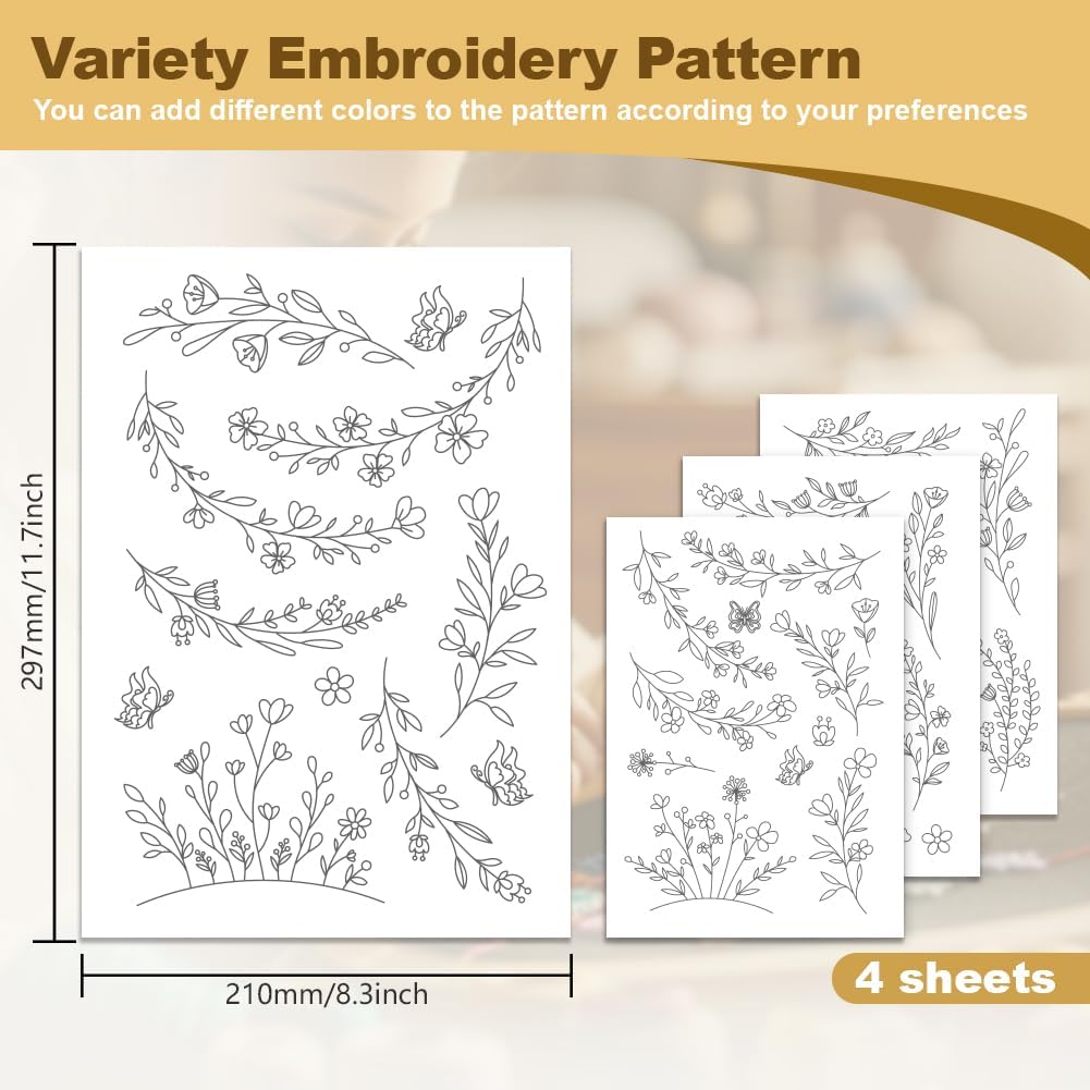 Water Soluble Embroidery Stabi - đánh giá và giá Embroidery Paper