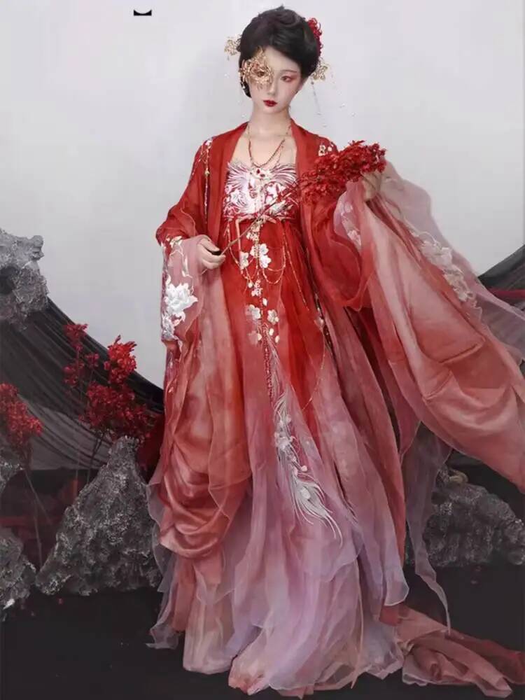 Women In Hanfu Heavy Embroider - đánh giá và giá Embroidery Set
