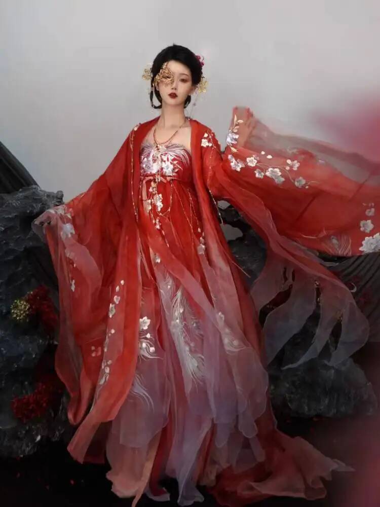Women In Hanfu Heavy Embroider - đánh giá và giá Embroidery Set