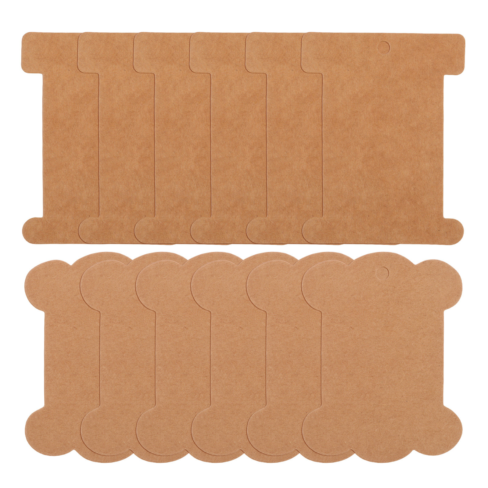 80Pcs DIY Blank Kraft Paper Th - đánh giá và giá Embroidery Paper