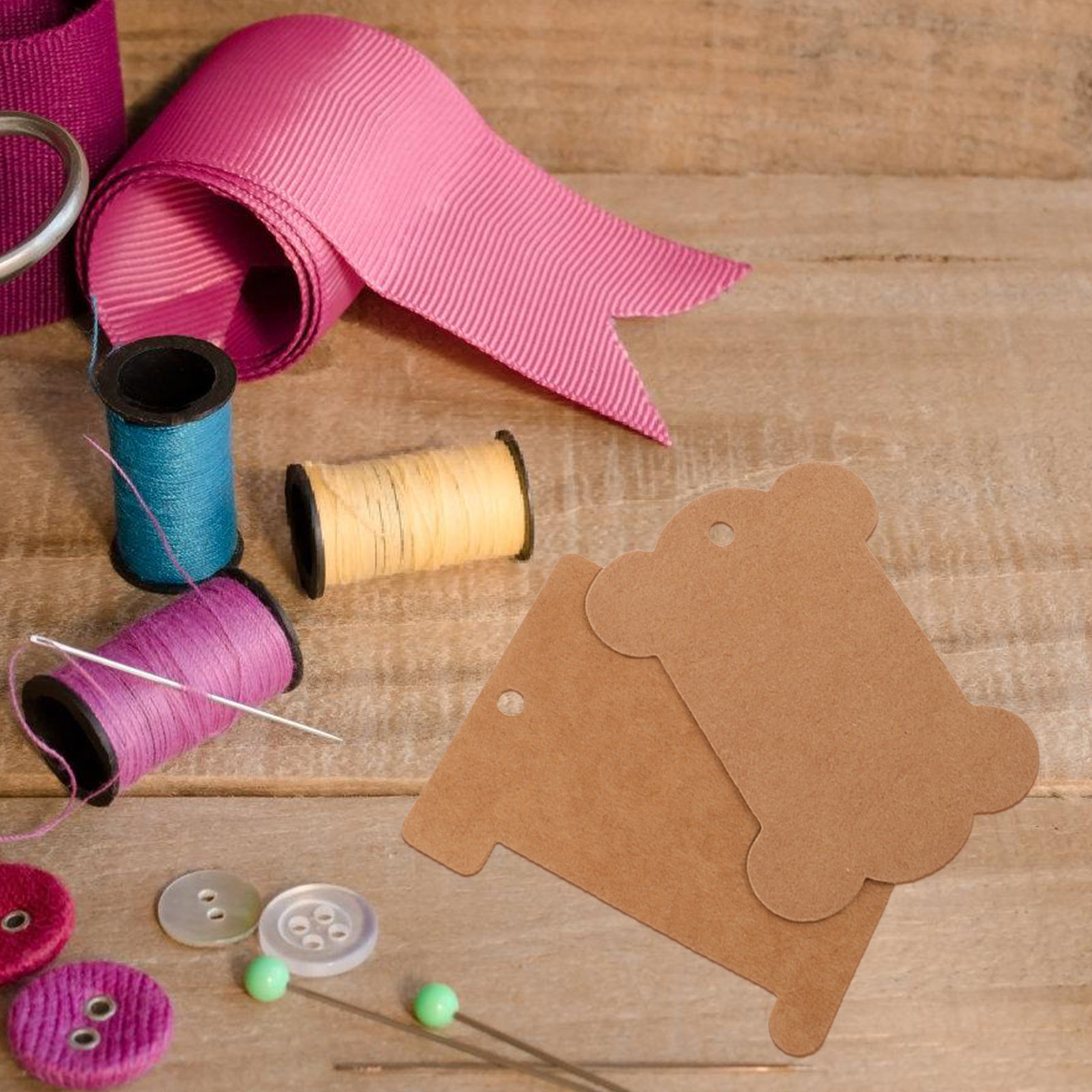 80Pcs DIY Blank Kraft Paper Th - đánh giá và giá Embroidery Paper