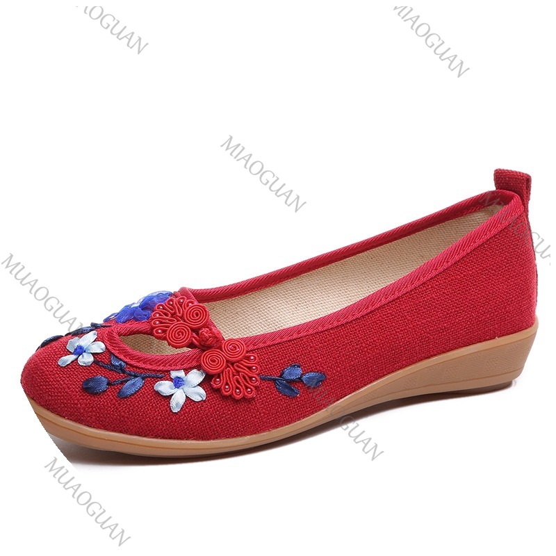 Embroidered Women Comfort Wedg - đánh giá và giá Embroidery Shoes