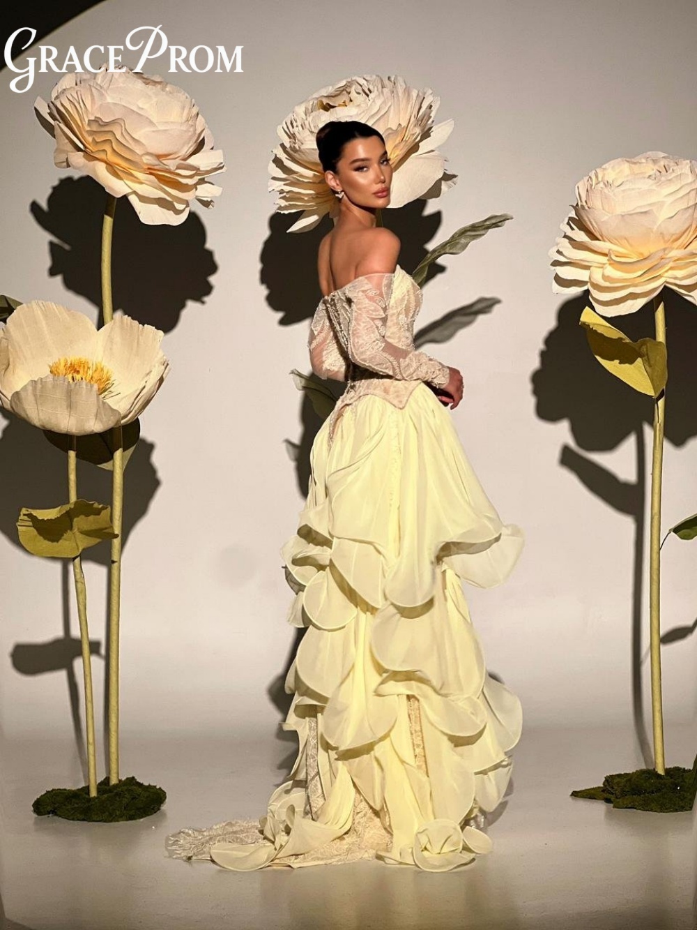 Exquisite Butter Yellow Prom D - đánh giá và giá Embroidery Yellow Dress