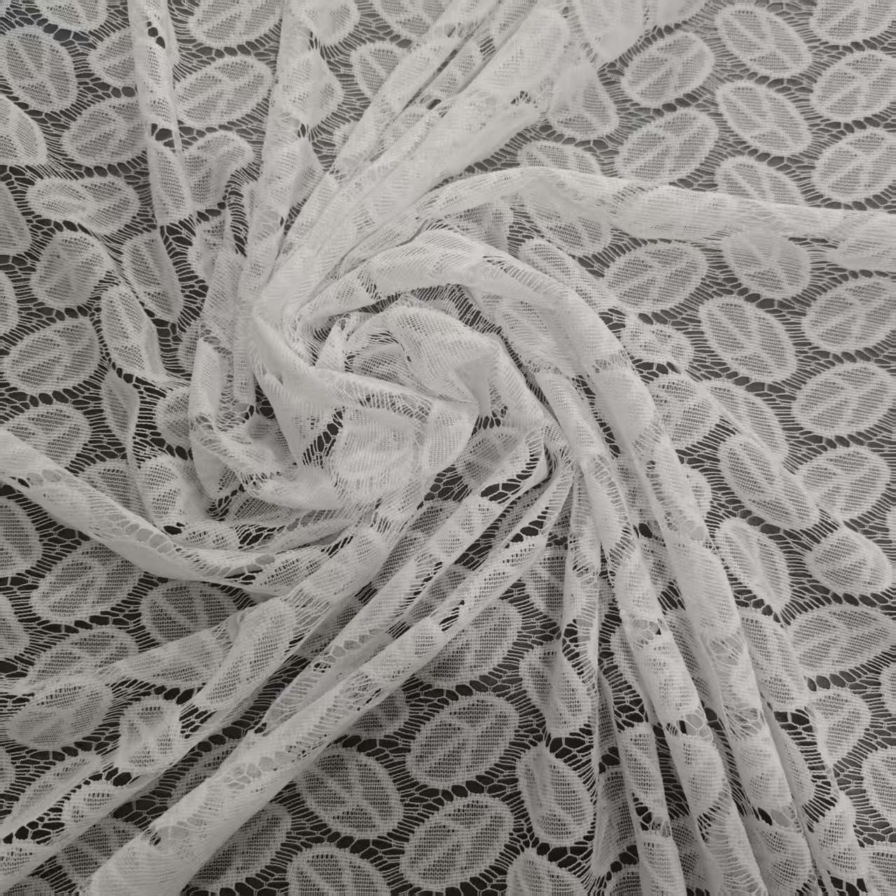 2PCS white leaf lace curtain,  - đánh giá và giá Embroidery Room