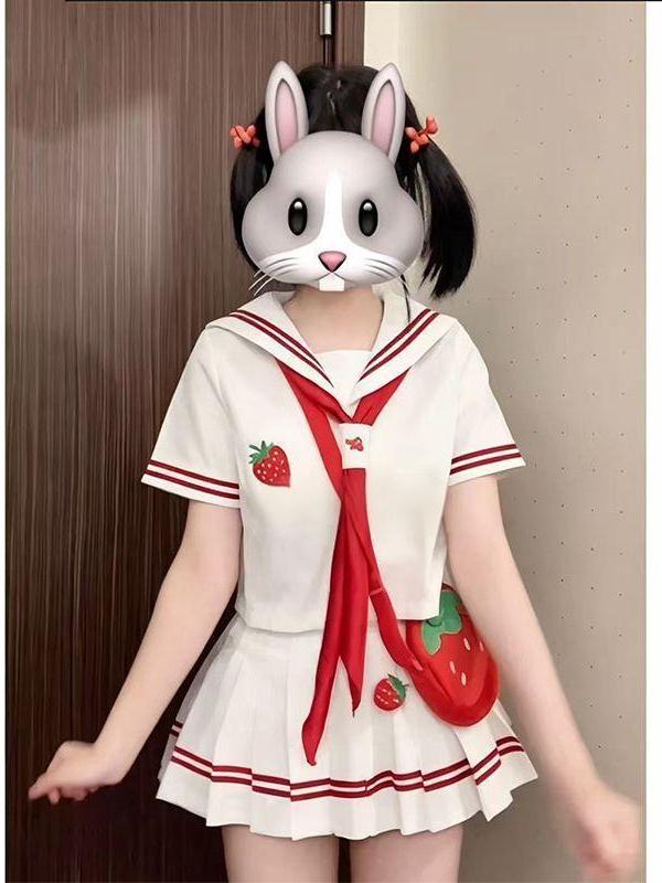 2026 Anime JK Uniform Strawber - đánh giá và giá Embroidery Uniform
