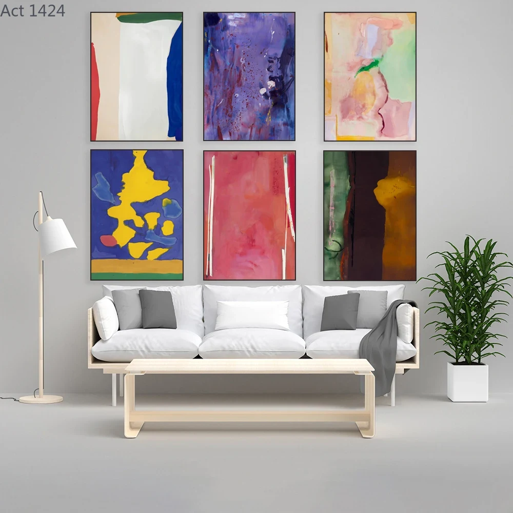 Helen Frankenthaler American A - đánh giá và giá Embroidery Wall Art